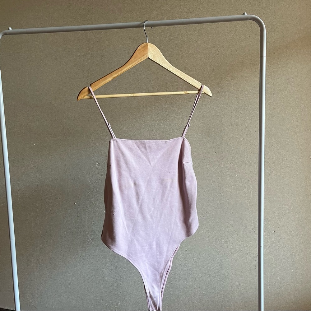 Fashion Nova I Don't Square Bodysuit • (Size L)
